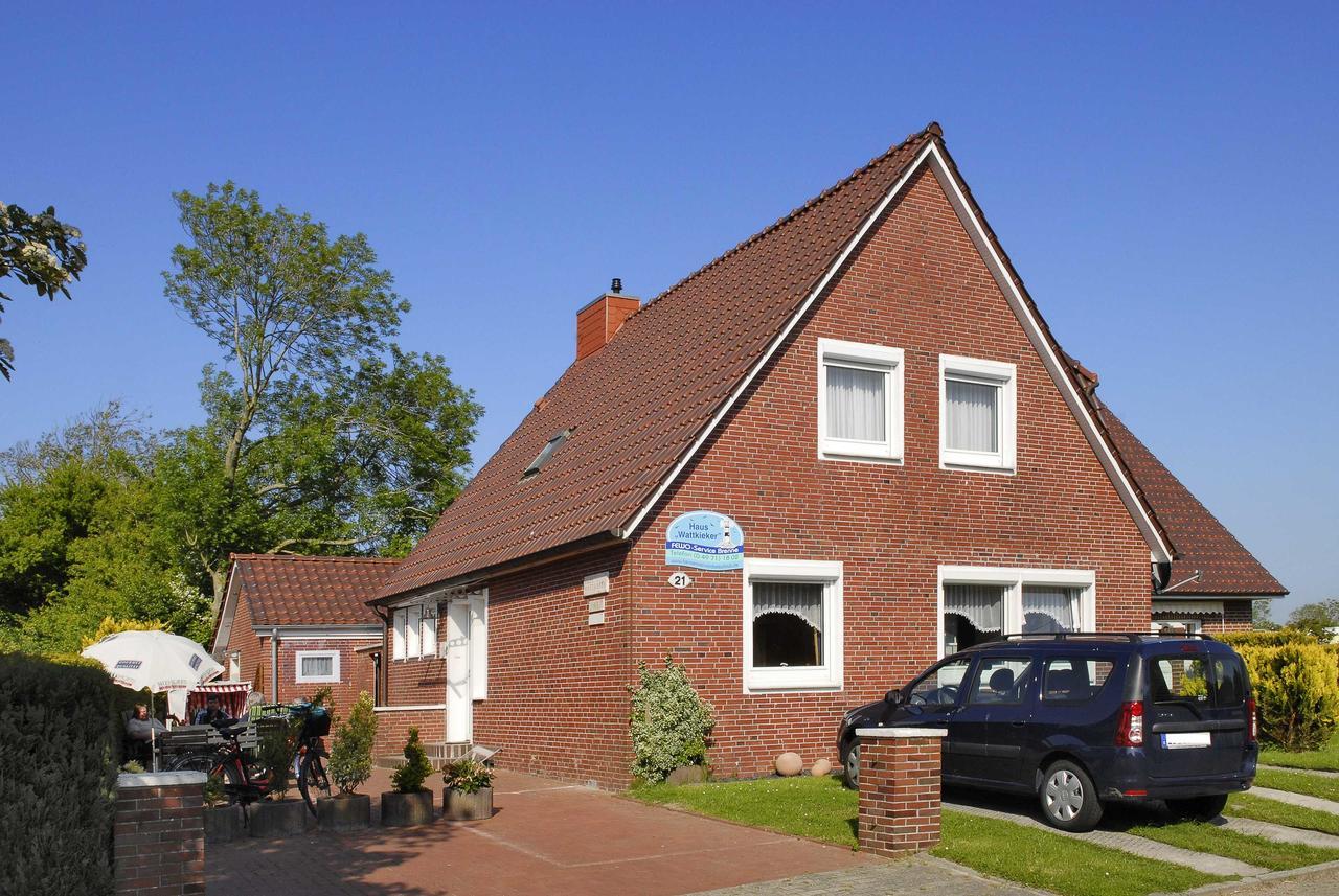 Ferienwohnungen Haus Wattkieker Bensersiel Exterior foto